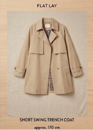 Gabardina Oversize